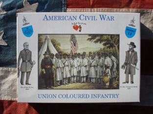 A CALL to ARMS 3211  UNION COLOURED INFANTRY Amerikaanse burgeroorlog